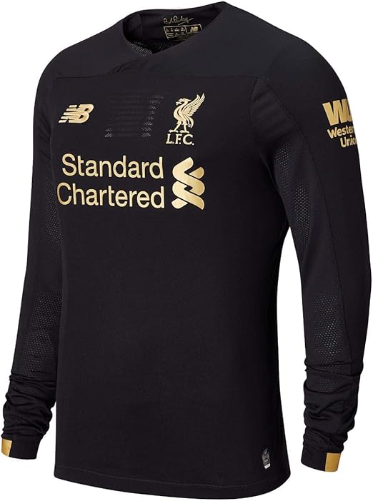 black liverpool goalkeeper shirt