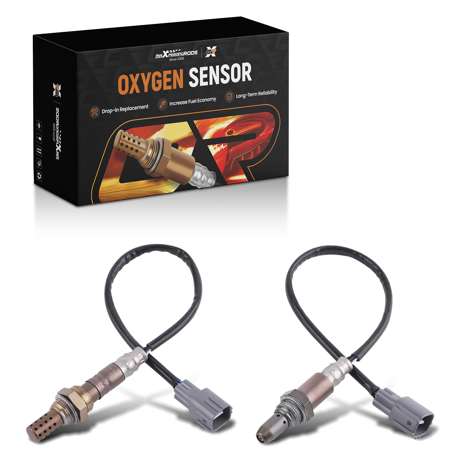 Photo 1 of maXpeedingrods 2Pcs Oxygen O2 Sensor 234-9049 234-4622 Upstream Downstream Air Fuel Ratio for Toyota Camry 2.4L L4