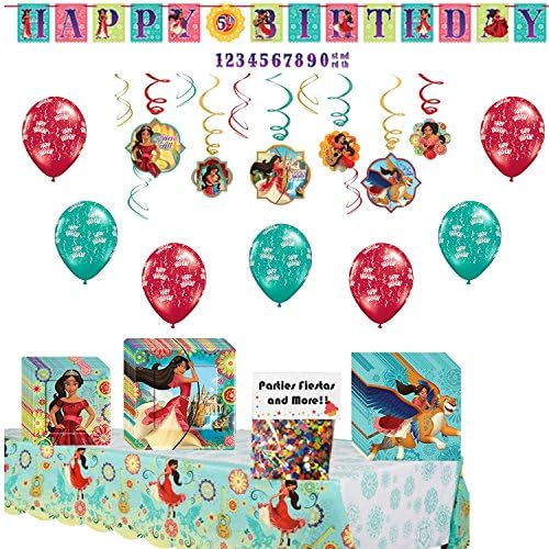 Elena of Avalor Birthday Party Tableware Pack for 16 Guests