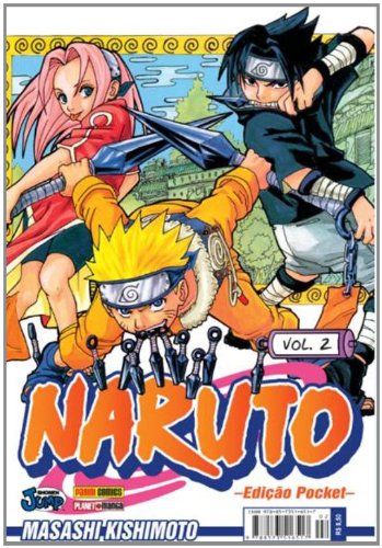 Livro Naruto Pocket   Volume 2