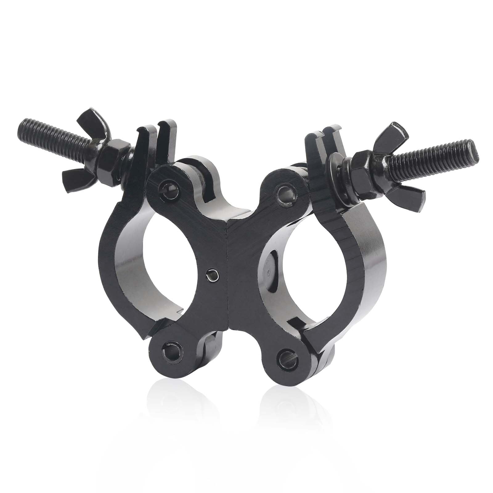 Stage Lighting Clamps for Truss Clamp for Lights, 40-52mm Swivel Double Coupler Clamps for Lighting Truss, Load 250kg Dual Swivel Scaffolding Clamp Hook for Scaffold