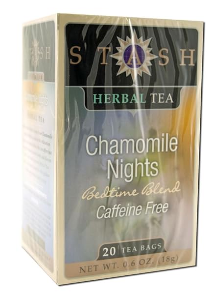 STASH PREMIUM CHAMOMILE NIGHTS HERBAL TEA, 20 TEA BAGS