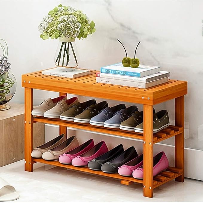 TUYIROE Estantería for estantes de 2 estantes, estante de