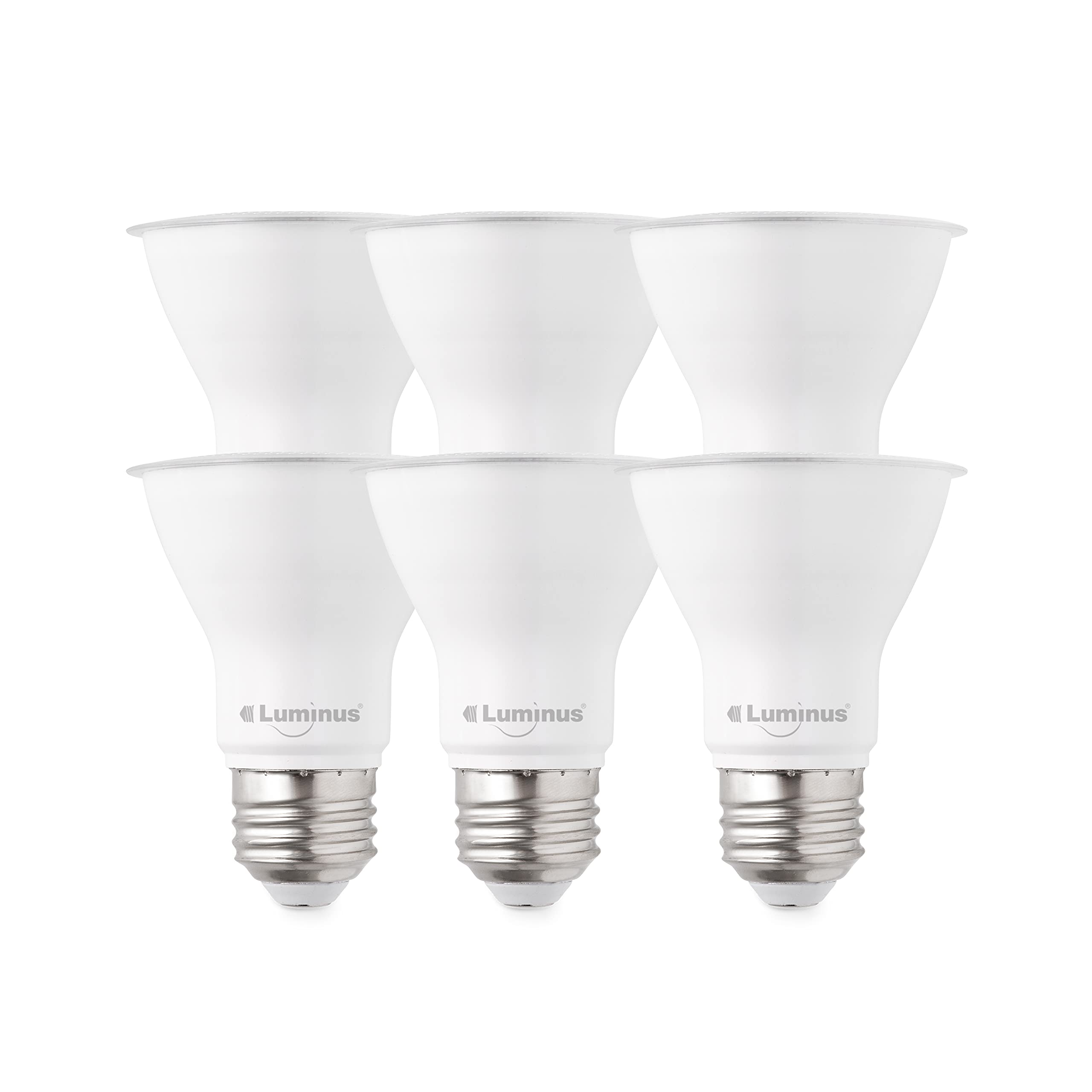 Photo 1 of Luminus PLYC3223 Par20 Flood - 7W (50W) 500 Lumens Bright White 3000K Dimmable Led Light Bulb - 5 Pack,