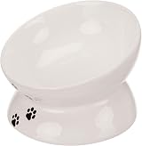 TRIXIE Ceramic Cat Feeding Station White 0.25 L 13 cm Bowl