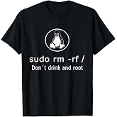 Linux sudo rm -rf/Linux Admin T-Shirt