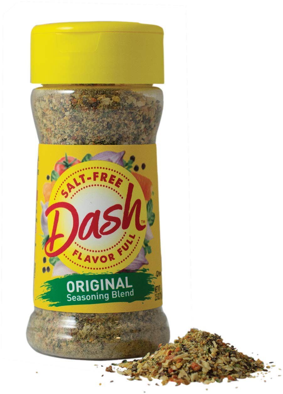 Dash Salt-Free Seasoning Blend, Original, 2.5 Ounce (Packaging May Vary)