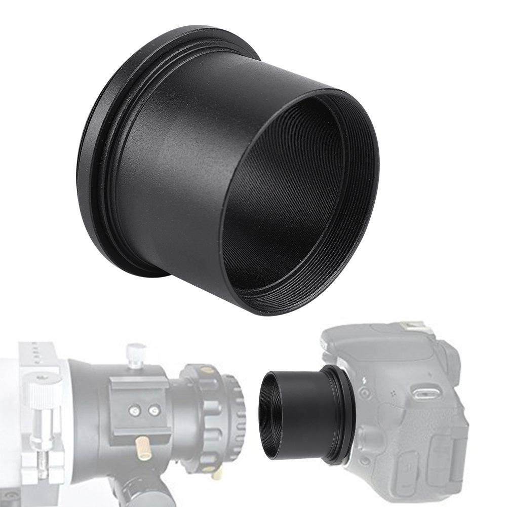 Vbestlife Astronomy Telscope Camera Lens Adapter Ring, Professional 2 inch to M48*0.75 Direct Focus Photography Low Reflection Threaded Lens Adapter Ring