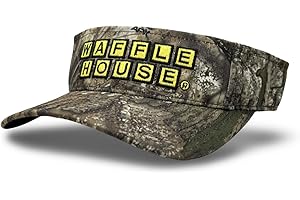 Realtree Color Camo WH Embroidery Logo Visor | Adjustable Velcro Backing | Limited Edition for Men, Women and Kids