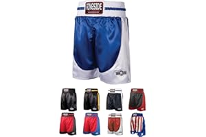 Ringside Pro-Style Boxing Trunks, Satin Shorts for Men and Women, Ideal for Boxing, MMA, Muay Thai