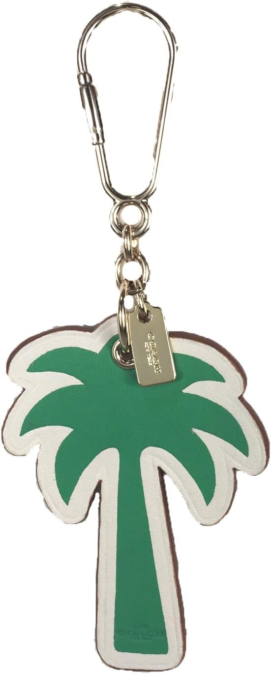 coach purse with palm tree