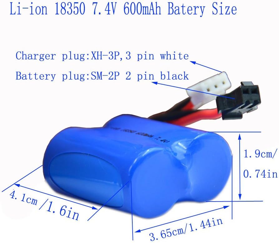 h100 rc boat battery