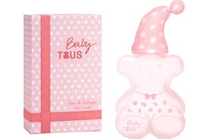 TOUS Baby Cologne for Boys and Girls. Fresh, Powdery Perfume, Gentle Scent for Babies & Toddlers. Ideal Baby Gift, 3.4 Fl Oz