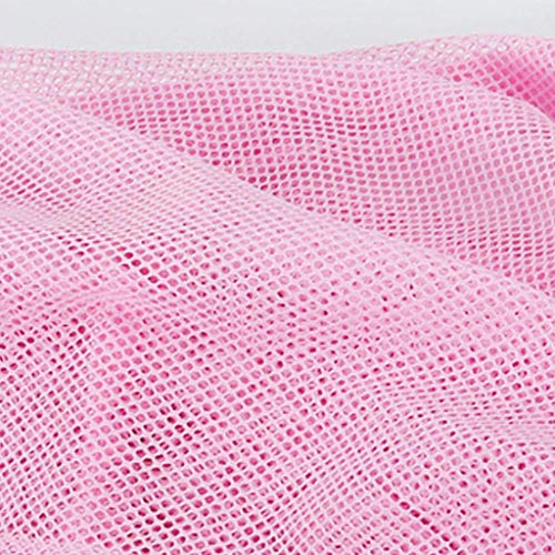 Tcplyn Premium Quality Multifunctional Anti bite Cat Muzzle Breathable Pet Mesh Muzzle Prevent Cats from Biting and Chewing L Size Pink Pet Supplies