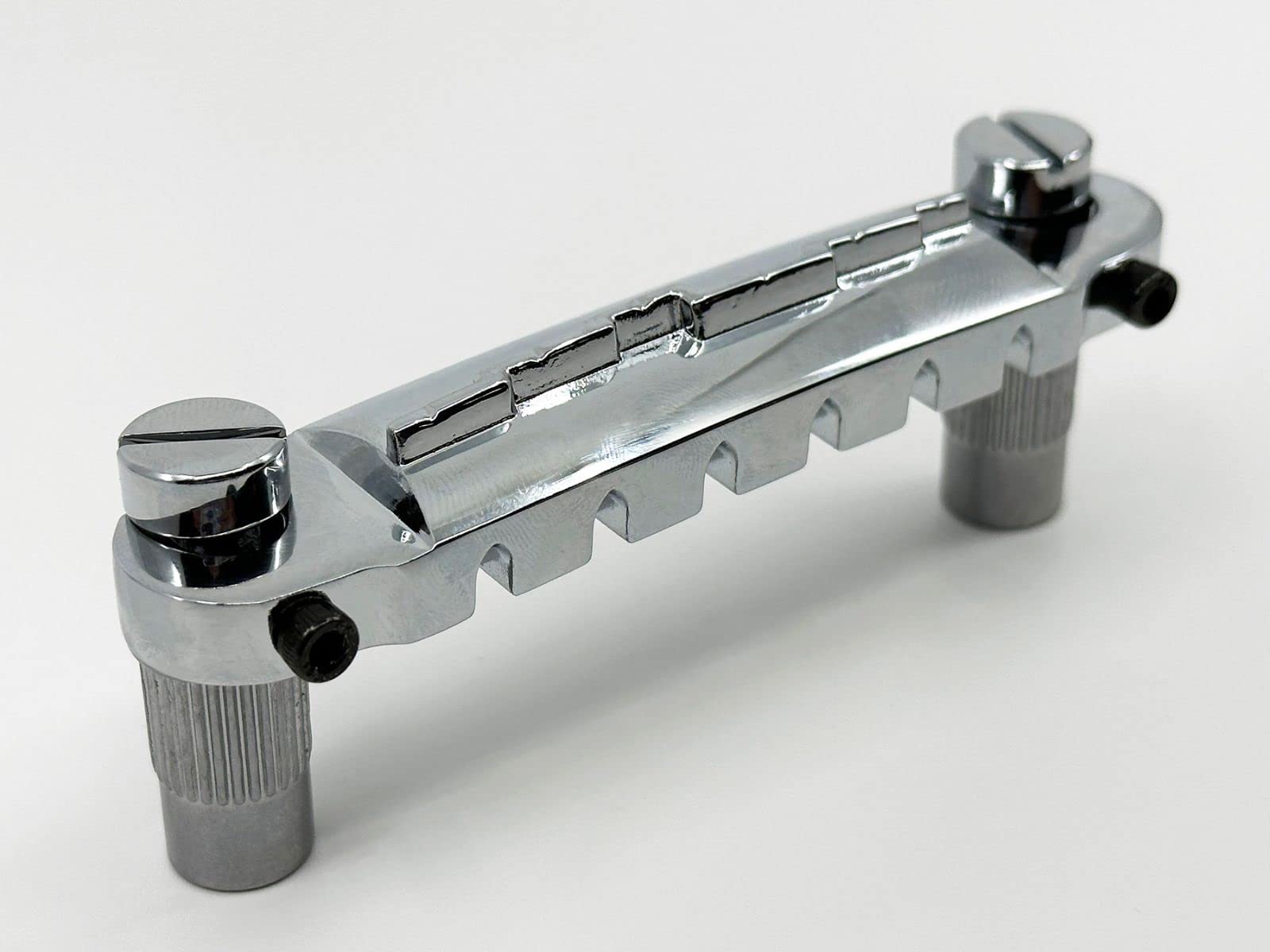 Australian Luthier Supplies Wraparound Bridge and Tailpiece-Chrome-For Gibson Junior Model Guitars Replacement