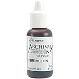 Ranger ARR5-30508 Reinker Archival, Vermillion 0.5oz