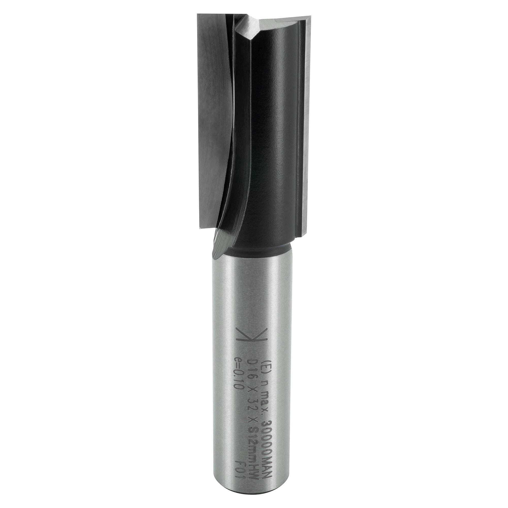 ENT 10548 Straight Cutter Tungsten Carbide TC, Shank (S) 12 mm, Diameter (D) 16 mm, NL 32 mm, SL 40 mm, GL 72 mm
