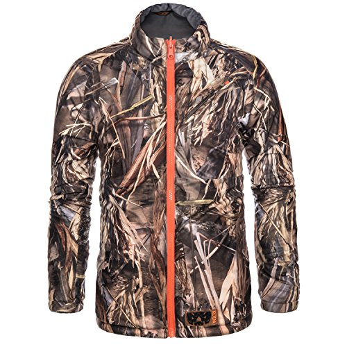 Koda Adventure Gear Kids True Timber 4 in 1 Insulated Camo Hunting Jacket, DRT, L - Thumbnail 4