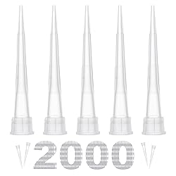 CryoKing 10ul Pipette Tips, 2000Pcs Universal 10u