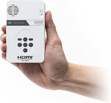 Amazon Com xa Technologies Kp 101 01 xa Led Pico Micro Video Projector Pocket Size Portable Mobile Mini Projector With Mini Hdmi Built In Media Player Speakers 3 5mm Aux Out Micro Sd Usb Readers And 80