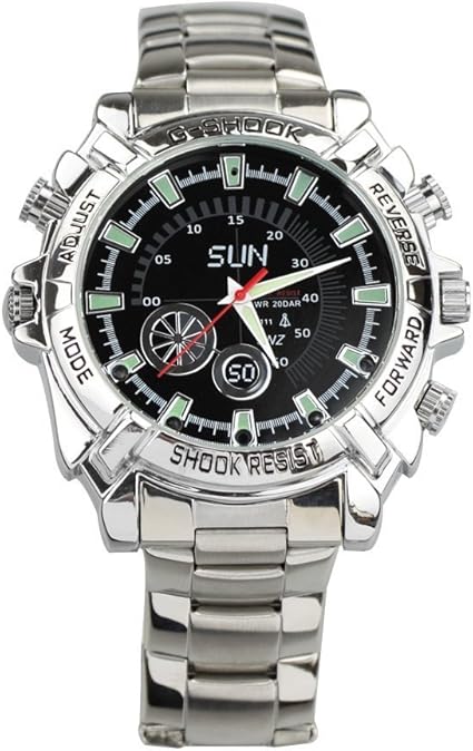 8gb Hd Mini Uhr Kamera Watch Wasserdicht 1080p Spion Amazon De Kamera
