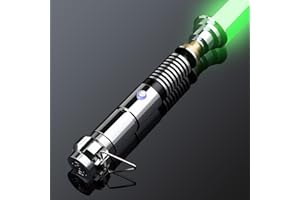 LORSABERUS Light Saber Motion Control Dueling Light Saber, 12 RGB Colors 16 FX Sound Fonts, Pro Light Sabers for Adults, Light Sabers for Kids, Smooth Swing Premium Hilt Force FX Saber Toy Christmas Cosplay Gift