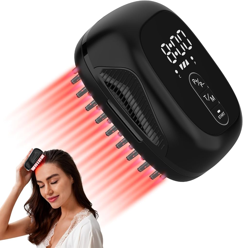HaSoCare Laser Comb FDA Cleared Hair Growth Device Thinning Hair Loss Men Women