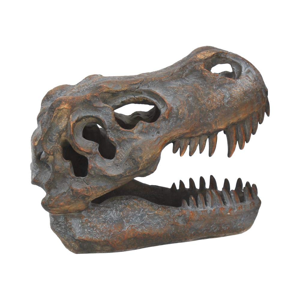 Nemesis Now Tyrannosaurus Rex Skull Freestanding Figurine 18.5cm Grey