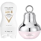 NIZENTA Ah-8 Firming Neck Cream and Massage Eye Cream, Neck Cream for Tightening and Firming, Eye Cream for Reduce Fine Lines and Diminish Dark Circles, Deep Moisturizing Skincare Day and Night Use