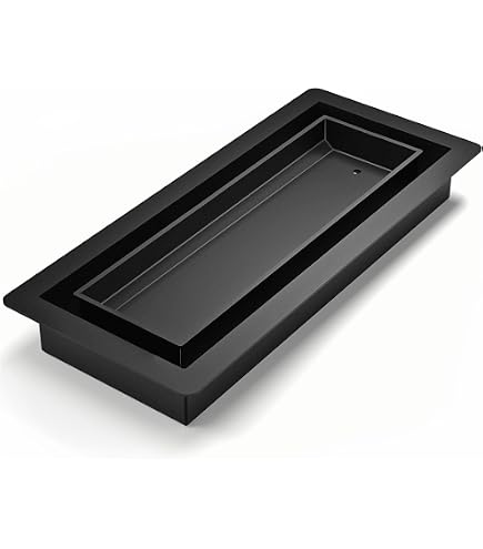 【ARS10】荘厳なるブレイズファント ORR Premium Black 4x10 Floor Register, Heavy Duty Steel, 50% Higher Ventilation
