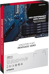 Kingston Fury Renegade 16GB DDR5 6000MT/s CL32 Silver/Black Desktop Memory view 6