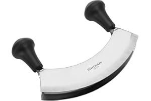 Westmark 4004094129476 Mincing Knife "Due", 2 Knives, One Size, Silver