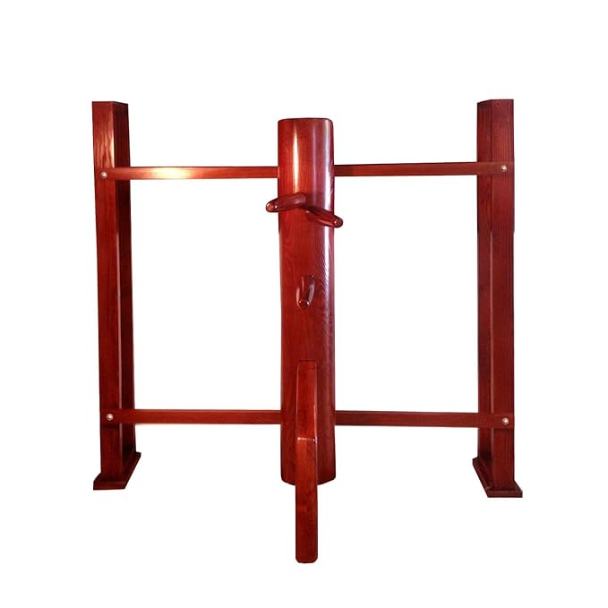 Wing Chun Dummy with Wall Mounted Stand Martial Arts