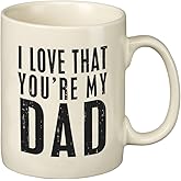 Primitives by Kathy 25389 Stoneware Coffee Mug, 20 oz., You're My Dad