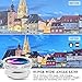 Evershop Universal 4 in 1 iPhone Camera Lens Kit Clip on Fish Eye Lens + 2 in 1 Macro Lens + Wide Angle Lens + CPL Lens Camera Lens Kit for Smart Phones (Silver)