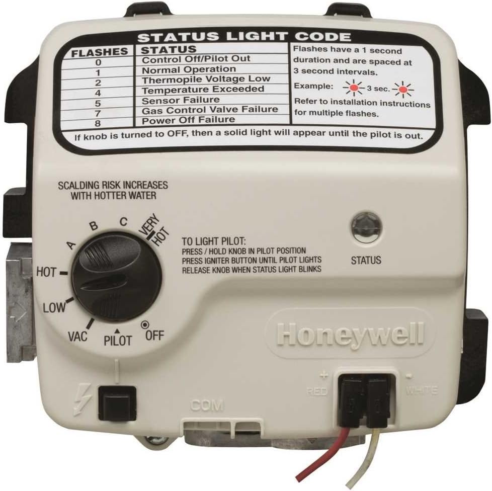 AMERICAN WATER HEATER GIDDS-110578 Honeywell Replacement Gas Valve Natural Gas 2" Insulation