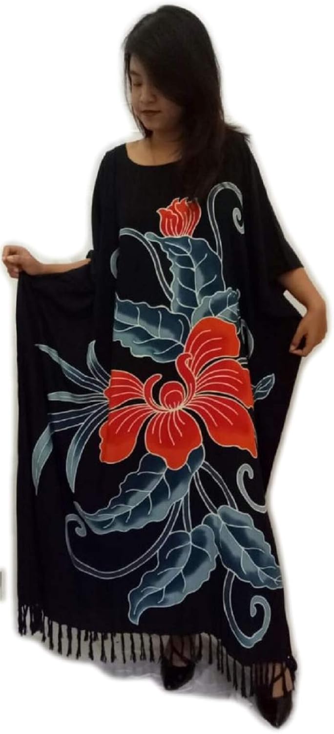 Cool Kaftans Orchid Dress France FBA Template Black Amazon.co.uk Clothing