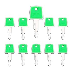 10PCS K250 Heavy Equipment Ignition Keys for