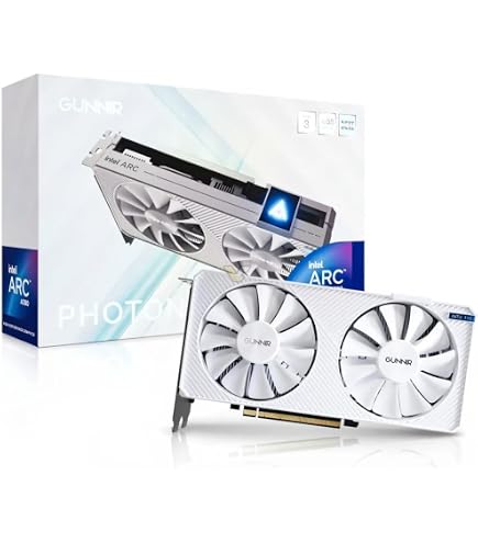 Amazon.com: WEELIAO GUNNIR Intel Arc A380 Photon 6GB GDDR6 2450MHz