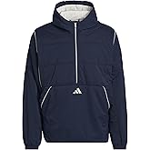 adidas mens Beyond Twistweave Half-zip Filled Jacket
