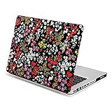 MacBook Pro 13 Case, GMYLE Hard Case Print Frosted for MacBook Pro 13 inch (Model : A1278) - Retro Floral Pattern Rubber Coated Hard Shell Case Cover (Not Fit For Macbook Pro Retina 13)