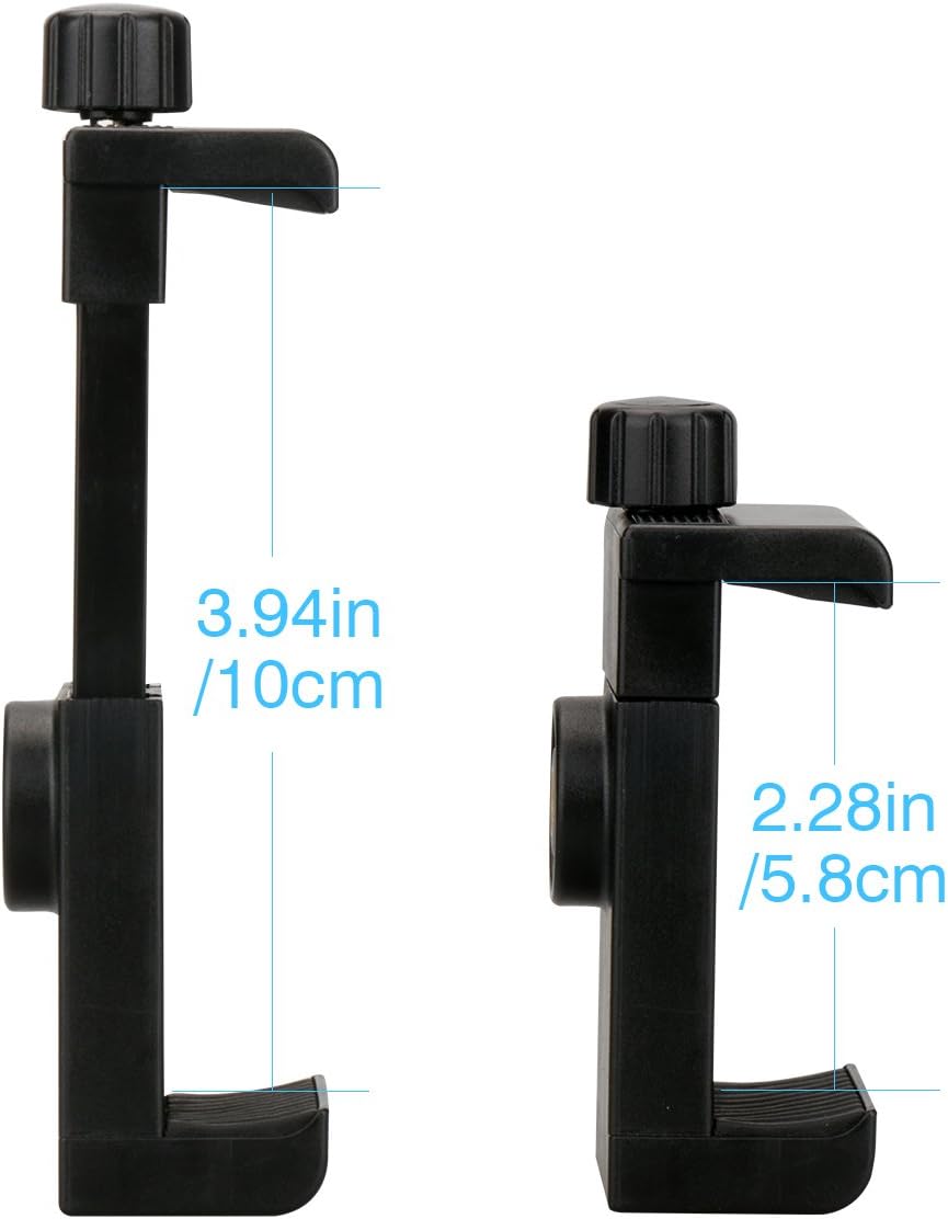 Phone Tripod Mount with Remote 360 Rotation Smartphone Holder Adapter Compatible with iPhone 11 Pro Xs Max XR X 8 7 6 6s Plus Samsung Nexus: Electronics