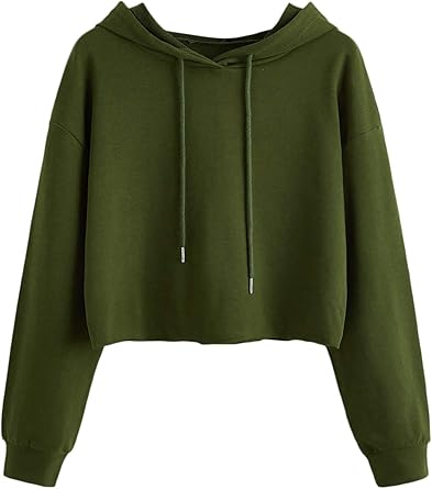 green pullover sweatshirt