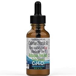 CrystalClearLab Chlorine Dioxide 2oz Kit Citric