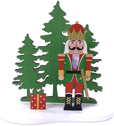 Segnaposto Natalizi Amazon.Takestop Schiaccianoci In Legno Soldatino Alberi Pacco Regalo In 3d Ornamentale Natale 14x6x14cm Sagomato Segnaposto Tavola Decorazione Natalizia Natalizie Addobbi Casa Interni Amazon It Casa E Cucina