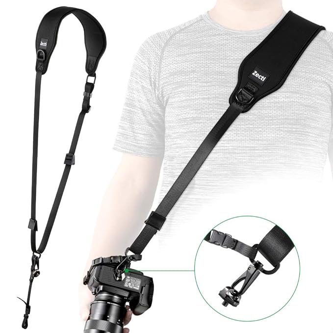 Zecti - Correa de Hombro para cámara réflex réflex réflex Digital ...