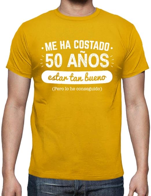 camisetas 50 cumpleaños hombre