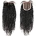 Virgin Curly Hair Bundles with Closure 8A Unprocessed Virgin Brazilian Human Hair Weave 3 Bundles Kinkys Curly Hair Bundles with Closure(20 22 24+18)