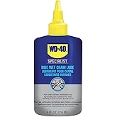 WD-40 Specialist Bike | Wet Chain Lubricant, 118ml | Formulated to Provide a Durable Coating for Wet, Muddy and Extreme Condi