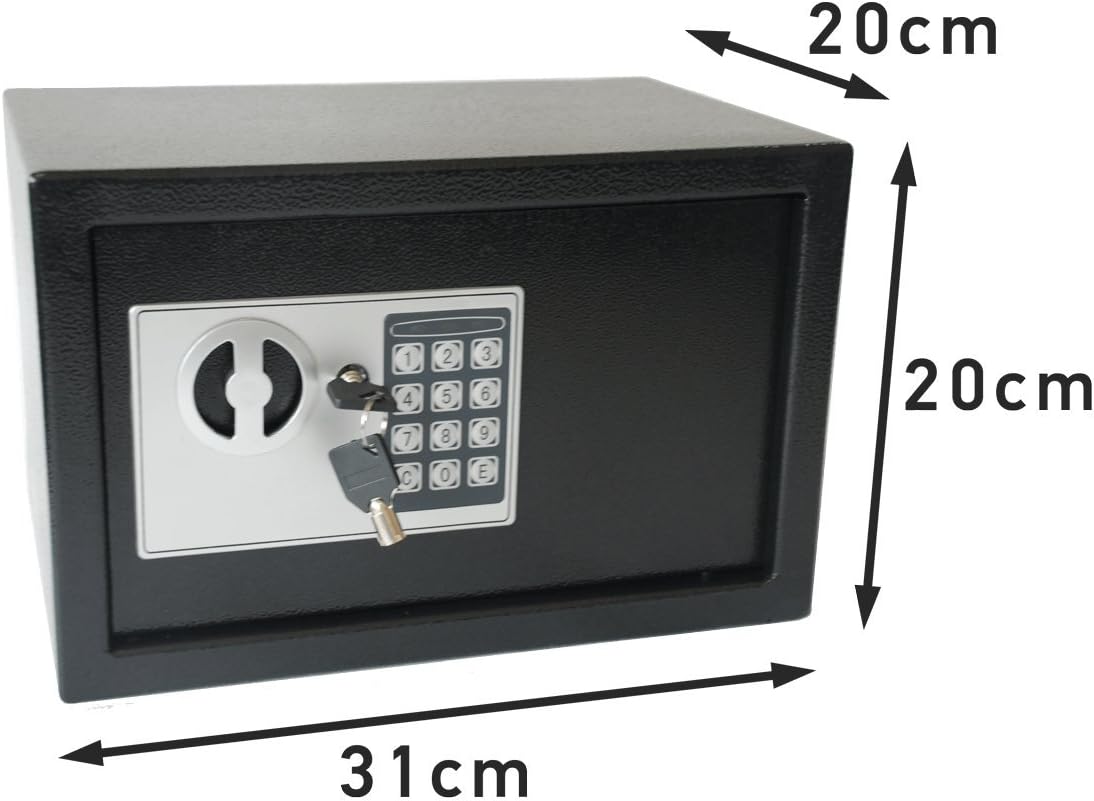 Caja Fuerte Digital A Tiempo (Tomacorriente Inglés): Amazon.es: Bricolaje y herramientas